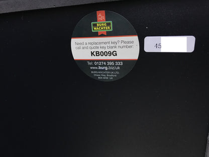 Burg Wächter MB25BK Sicherer Tor und Geländer Box, Schwarz, I21496