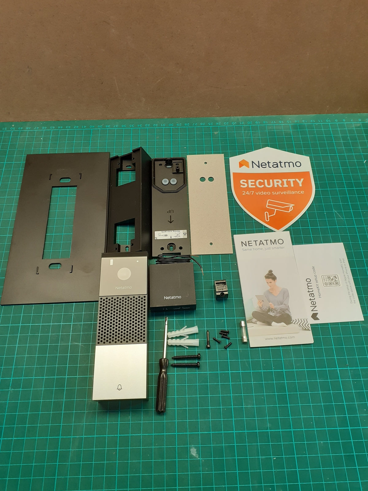 Netatmo Intelligente Video-Türklingel mit Kamera NDB-FR, WLAN, Audio, I04936