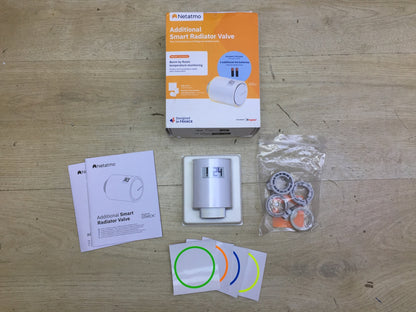 Netatmo Smartes Heizkörperthermostat WLAN, Zusatzmodul, I32905