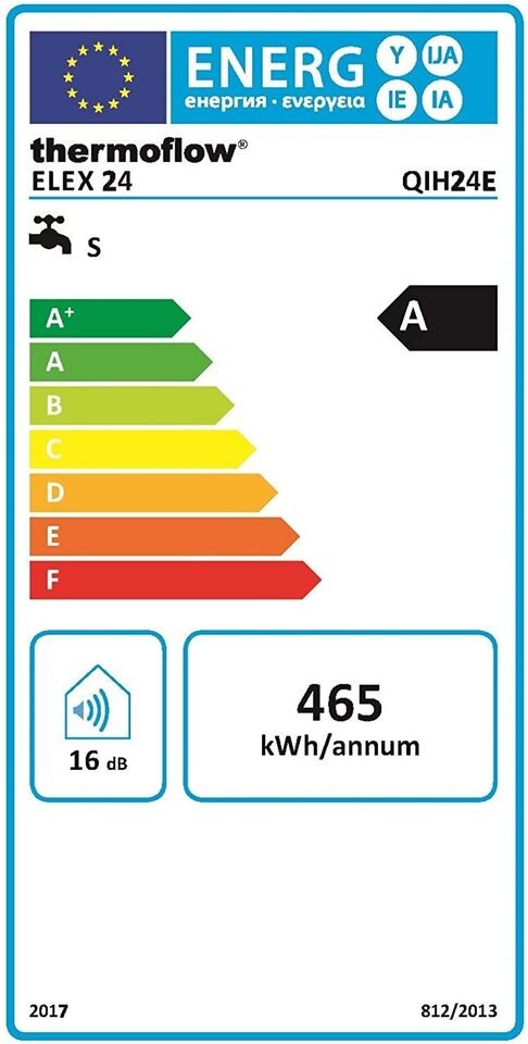 Thermoflow Elex 24 Elektro-Durchlauferhitzer, 400 V, EEK: A, I34499
