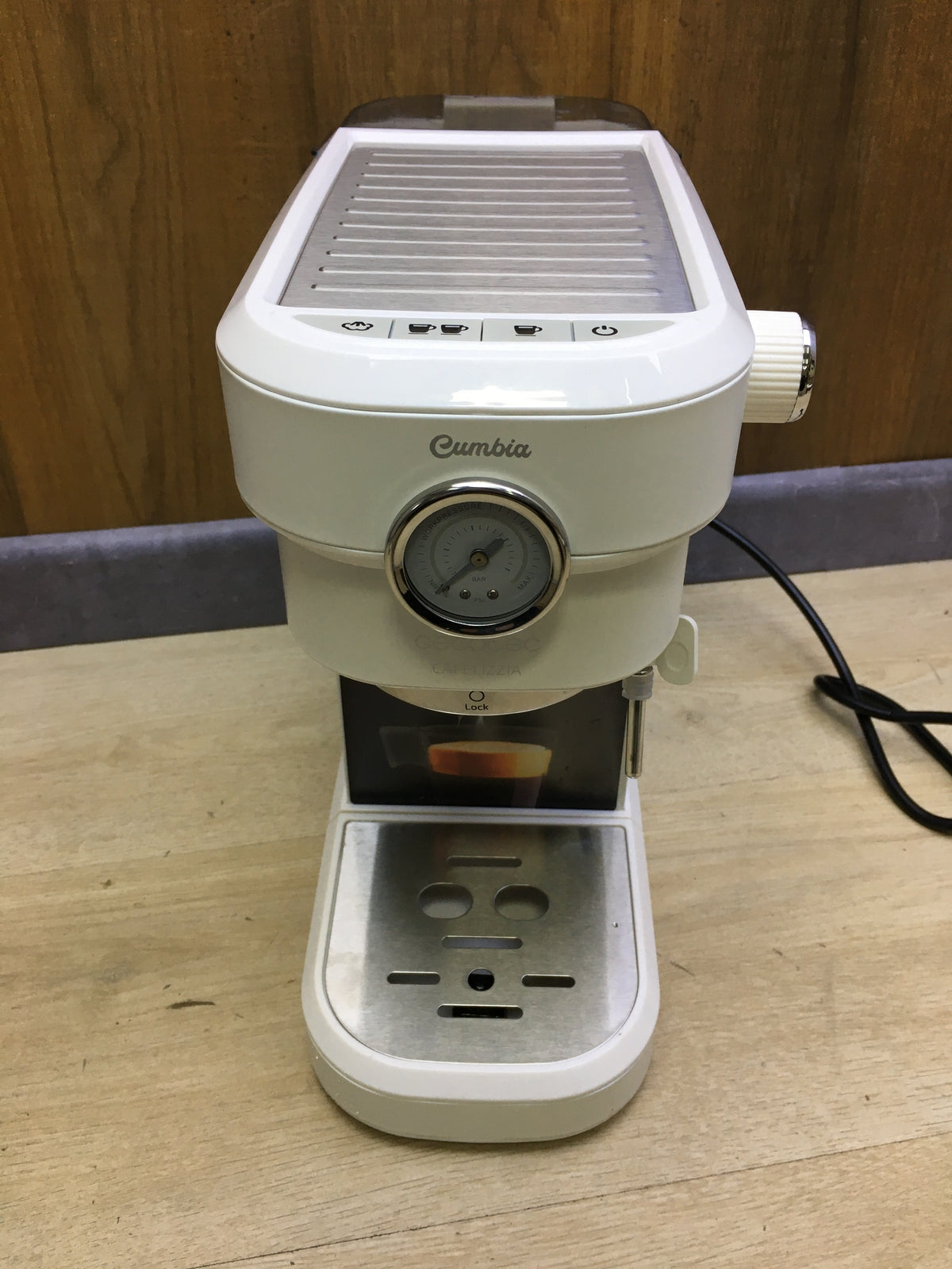 Cecotec 01652 Espressomaschine Cumbia Cafelizzia 790 White Pro, 1350W, I31180