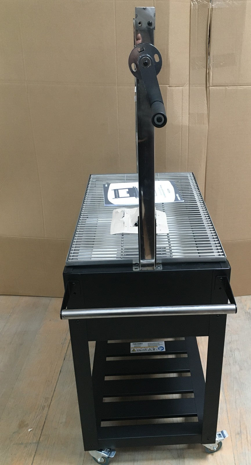 Hamson Weston (1188) Holzkohlegrill Grillwagen BBQ Standgrill Gartengrill I33702