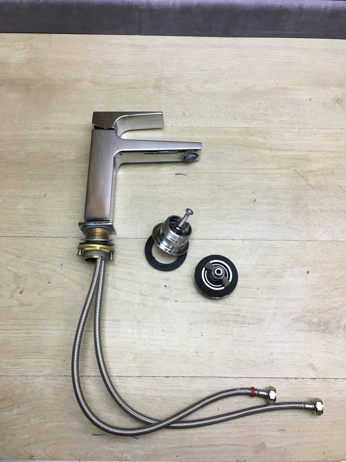 hansgrohe Metropol Wasserhahn, Auslauf Höhe 110 mm und Ablaufgarnitur, I30318