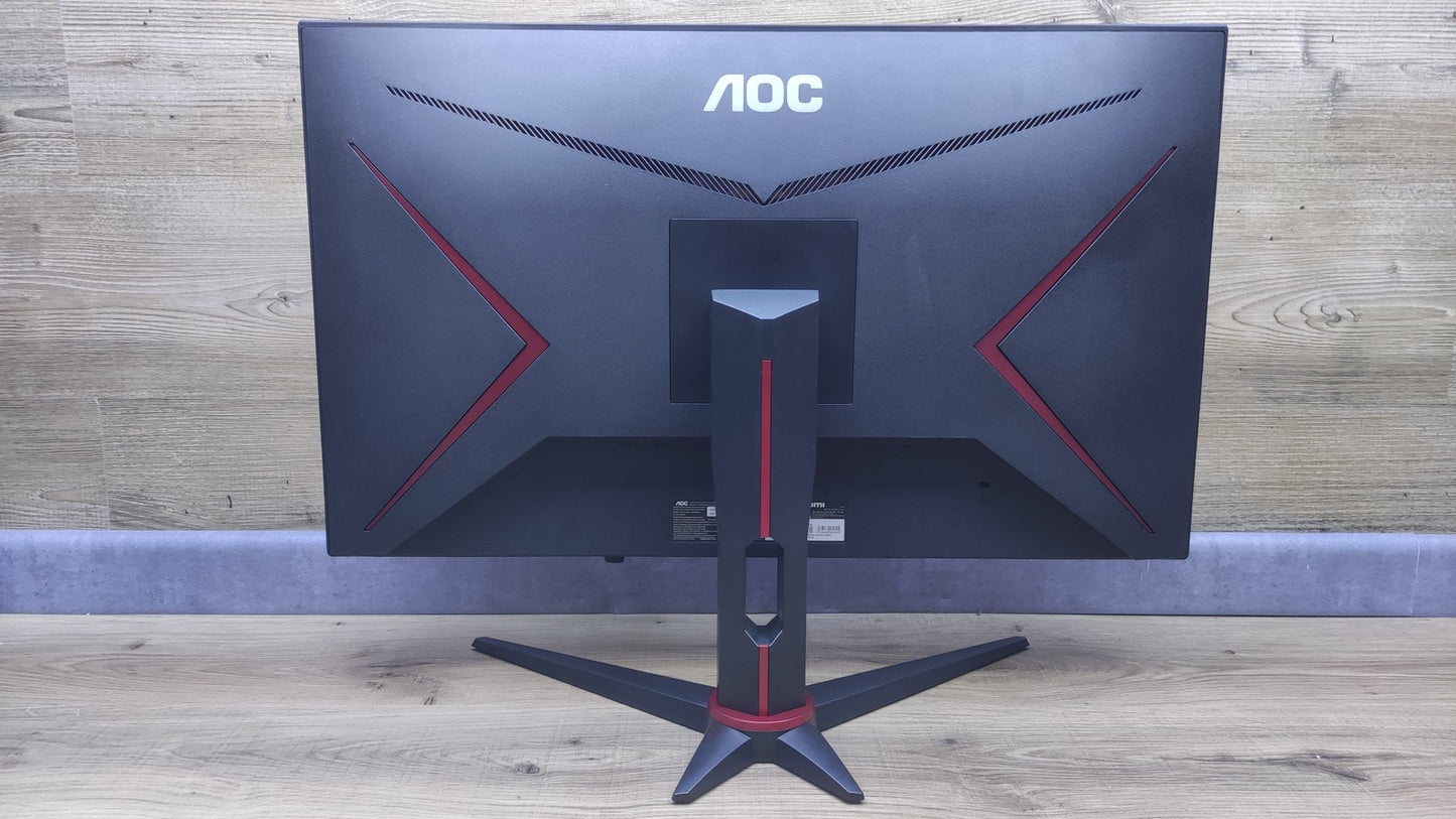 AOC Q27G2E/BK Gaming Monitor 27" QHD 2560x1440 HDMI DP AMD FreeSync 155Hz 1ms 