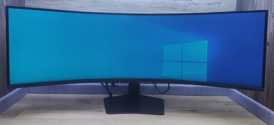 Samsung Odyssey S49CG954EU Monitor 49" DQHD 5120x1440 HDR10+ NVIDIA G-Sync 240Hz 