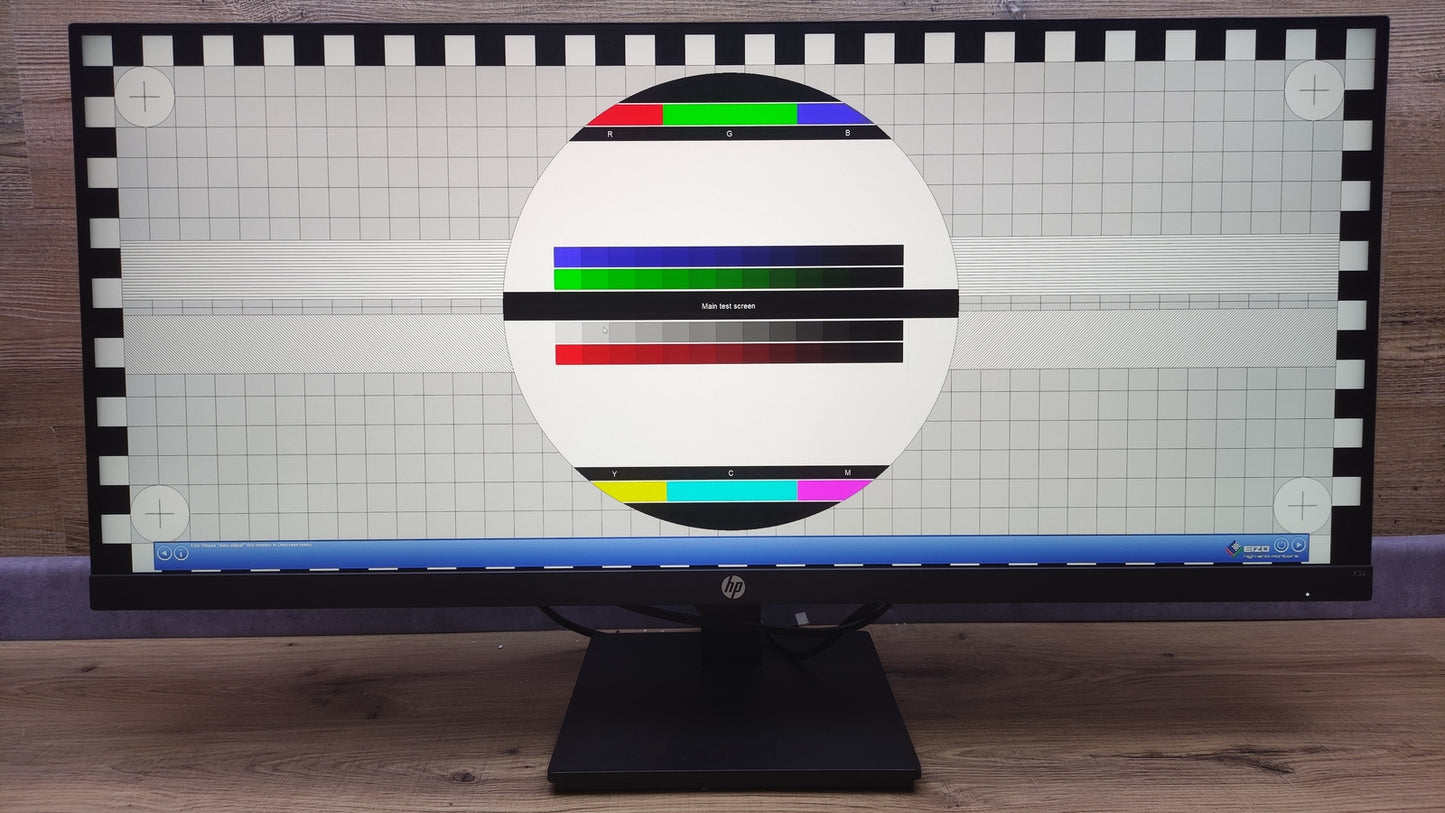 HP X34 Gaming Monitor 34" UWQHD 3440x1440 DisplayHDR HDMI DP AMD FreeSync 165Hz