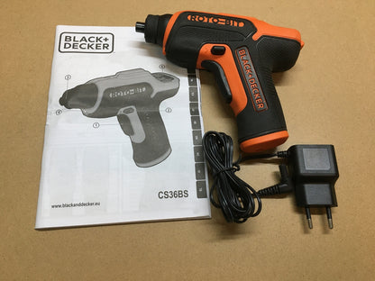 Black & Decker CS36BST-QW Akku-Bohrschrauber 3.6V 1.5 Ah, I29705