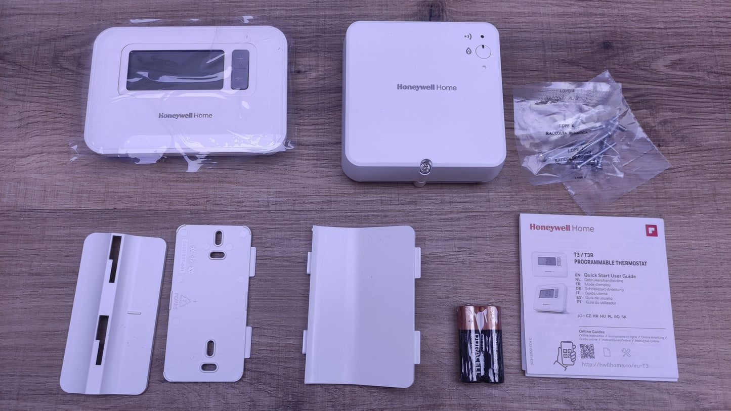 Honeywell T3R 7-Tage Programmierbarer Drahtloser Thermostat, I32414