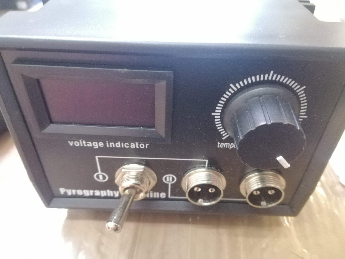 HUKOER 60W 110-240V Pyrographie-Maschine, Holzschnitzwerkzeug-Kit I02702