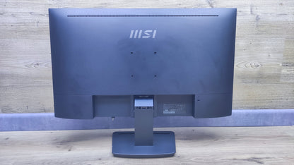 MSI PRO MP273A Monitor 27" FHD 1920x1080 VGA HDMI DP Adaptive Sync 100Hz 1ms