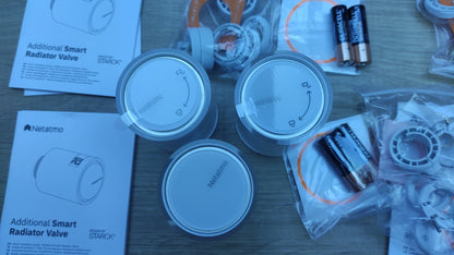 Netatmo Pack 3 Connected and Smart Thermostats, I32409 