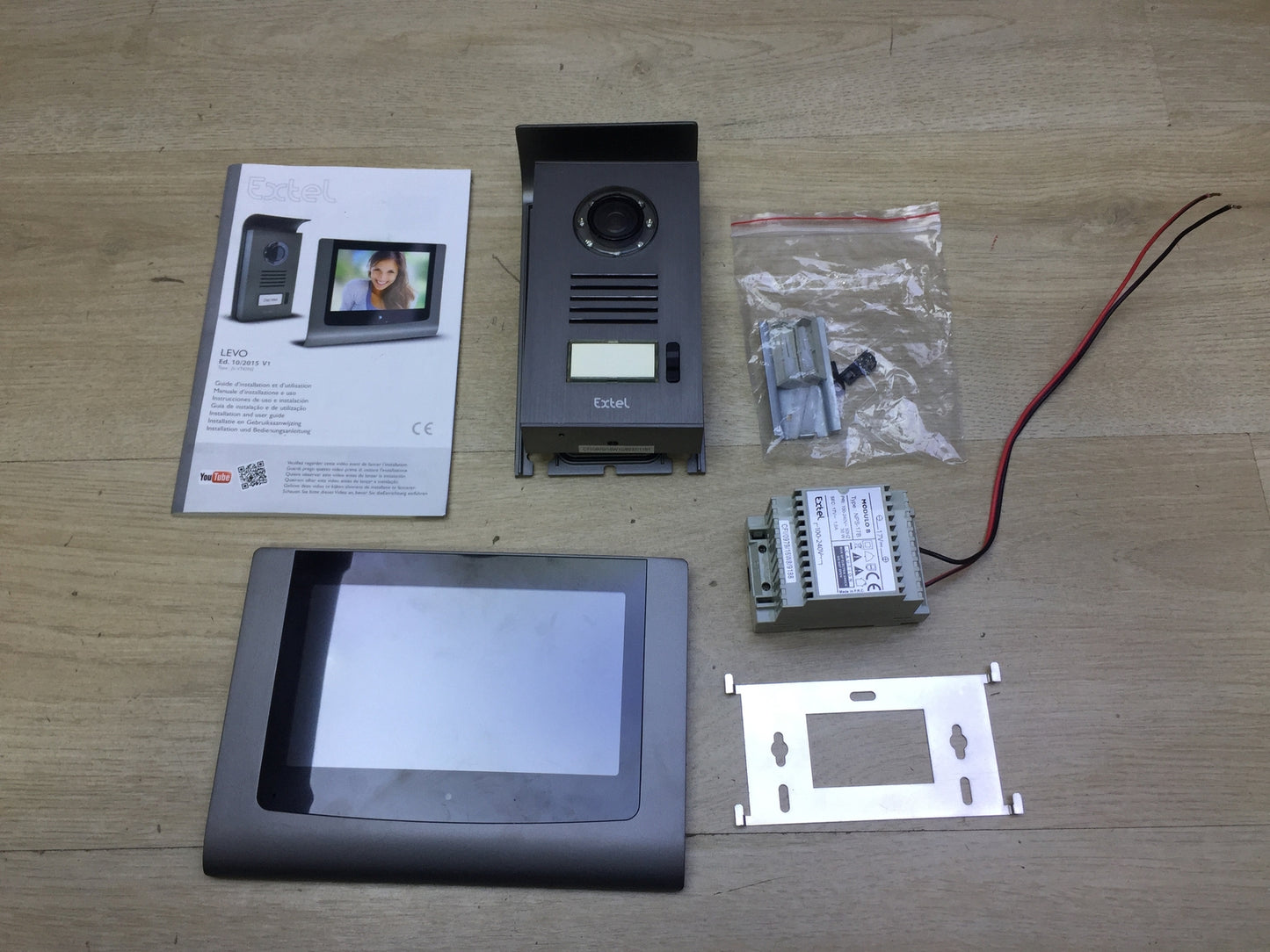 Extel 720216 Levo Videosprechanlage mit Farbdisplay, I31546