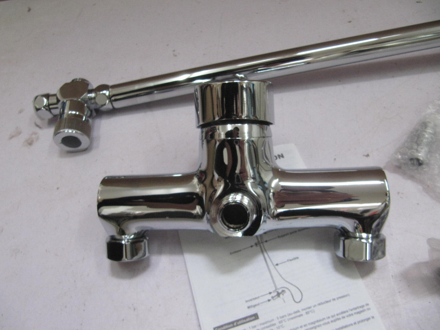 Rousseau 4000950 Siroco Combi Dusche Chrom Rechnung Y06964