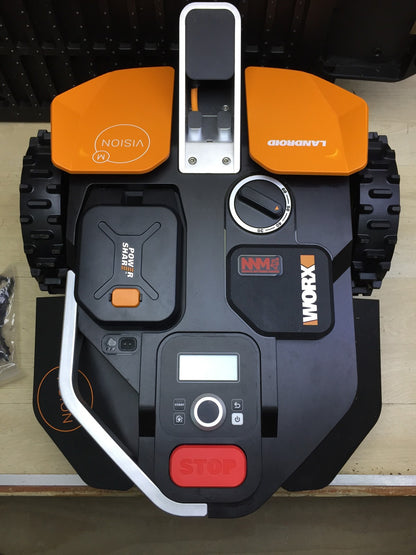 WORX Landroid Vision M600 Mähroboter WR206E.1 für Gärten bis 600m², I33579