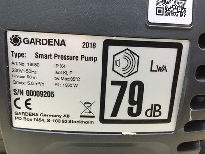 Gardena smart Pressure Pump Set Hauswasserautomat, I34256