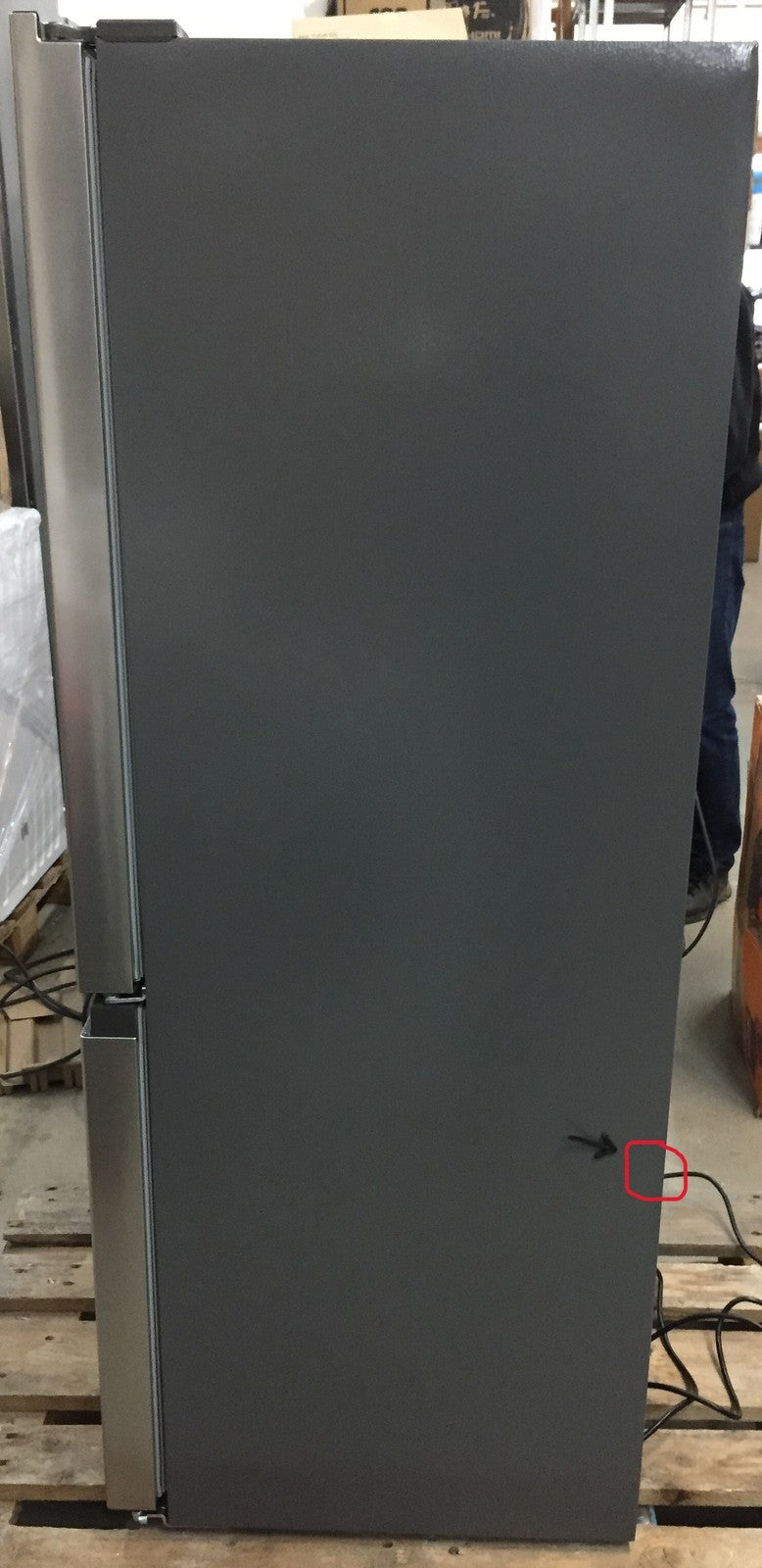 Bomann KG 320.2 Kühlschrank Gefrierfach Kühlgefrierkomb inox-look 175 L (732090)