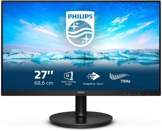 Philips 272V8LA/00 Monitor 27" FHD 1920x1080 DP HDMI VGA Adaptive Sync 75Hz 4ms