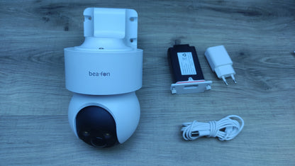 Beafon Smart Home Safer 3S Pro Überwachungskamera Außen, BEASH-3SP-W, I34468
