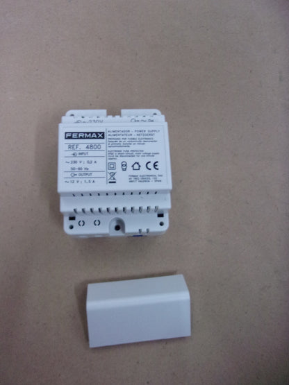 Fermax 4800 Netzgerät, DIN4, 230 VAC / 12 VAC, 1,5 A, 50 - 60 MHz, I05871