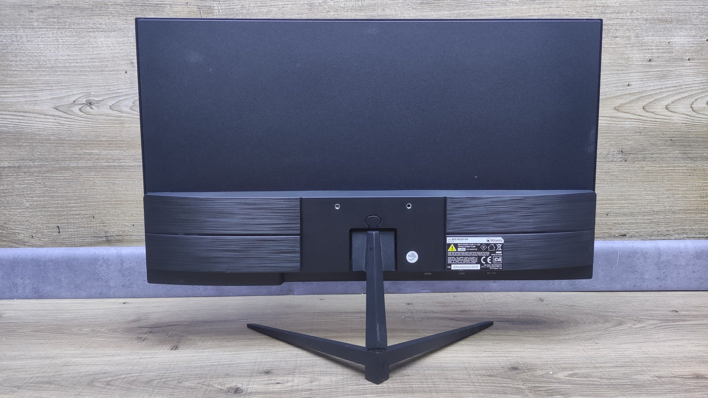 Atlantis A05-H22V-VH Monitor 22" FHD 1920x1080 VA VGA HDMI AMD FreeSync 75Hz 5ms 
