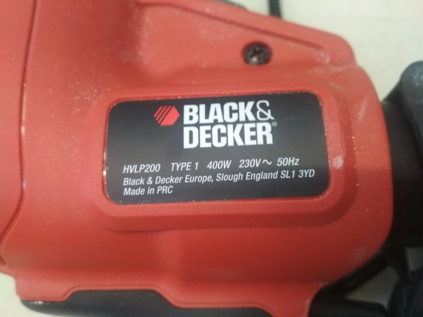Black & Decker HVLP200 Niederdruck Spritzpistole 400 W, V04073
