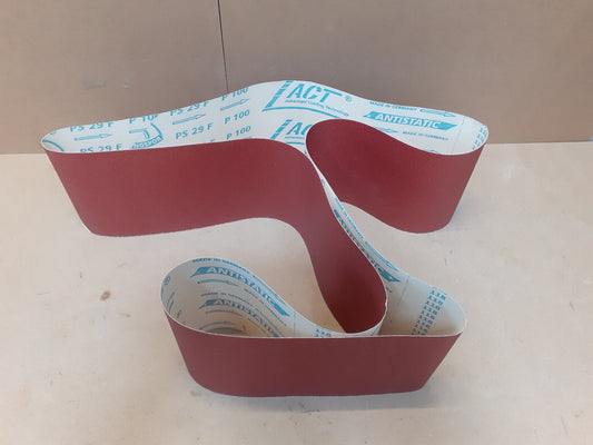 Klingpsor 307804 PS29F sanding belts with paper backing 150X2250 grain 100 I11651
