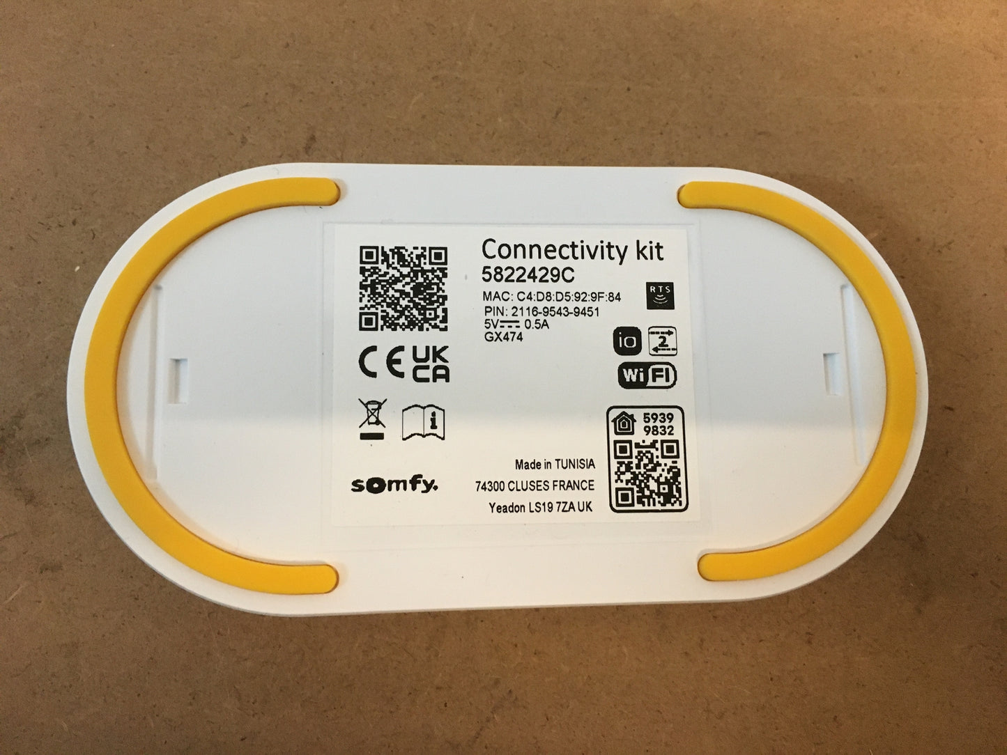 Somfy 1870755 TaHoma mini Connectivity Kit Steuerzentrale, I32385