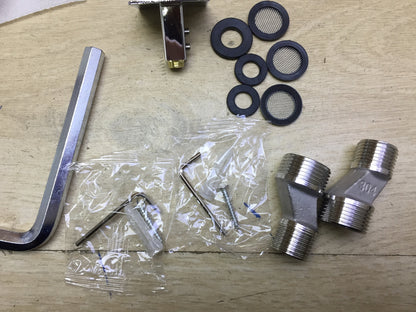 HOMELODY Duschsystem mit Thermostat und 30x30cm Kopfbrause Edelstahl, I32310