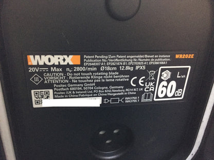 WORX Landroid Vision S250 Mähroboter WR202E, für Gärten bis 250m², I33584