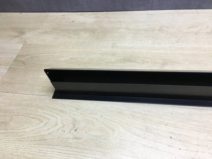 KRATKI Lüftungsgitter, Warmluftgitter 6 x 80 cm, schwarz, I30943