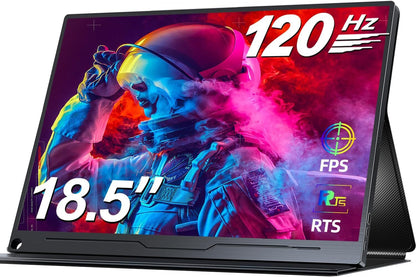 UPERFECT Portable Monitor 18.5" FHD 1920x1080 IPS HDR USB-C FreeSync 120Hz 