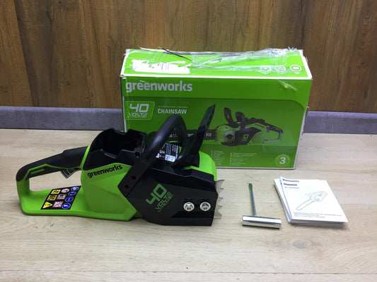 Greenworks Tools GD40CS18 Cordless Chainsaw solo, I33532 