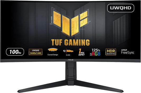 ASUS TUF Gaming VG34VQEL1A Monitor 34" 3440x1440 HDR AMD FreeSync 100Hz 1ms