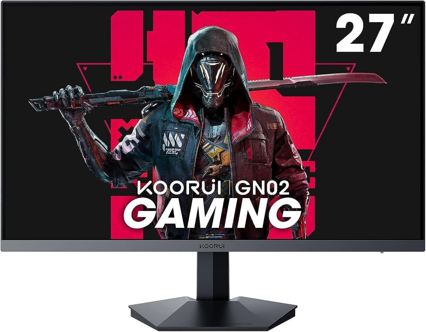 KOORUI GN02 MG27H11FS Gaming Monitor 27" 1920x1080 HDMI DP Adaptive Sync 240Hz