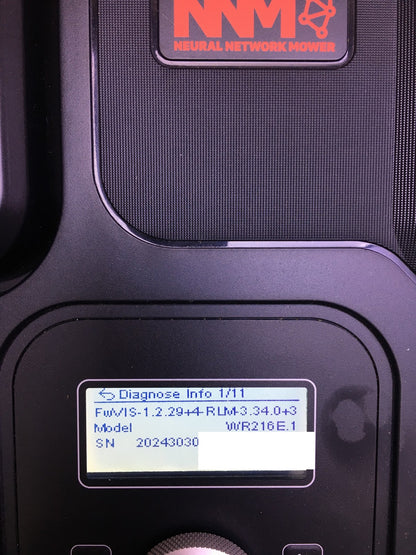 WORX Landroid Vision L1600 Mähroboter WR216E.1, für Gärten bis 1600m², I34347