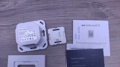 Eve Shutter Switch Smarte Rollladensteuerung mit integrierten Zeitplänen, I32542