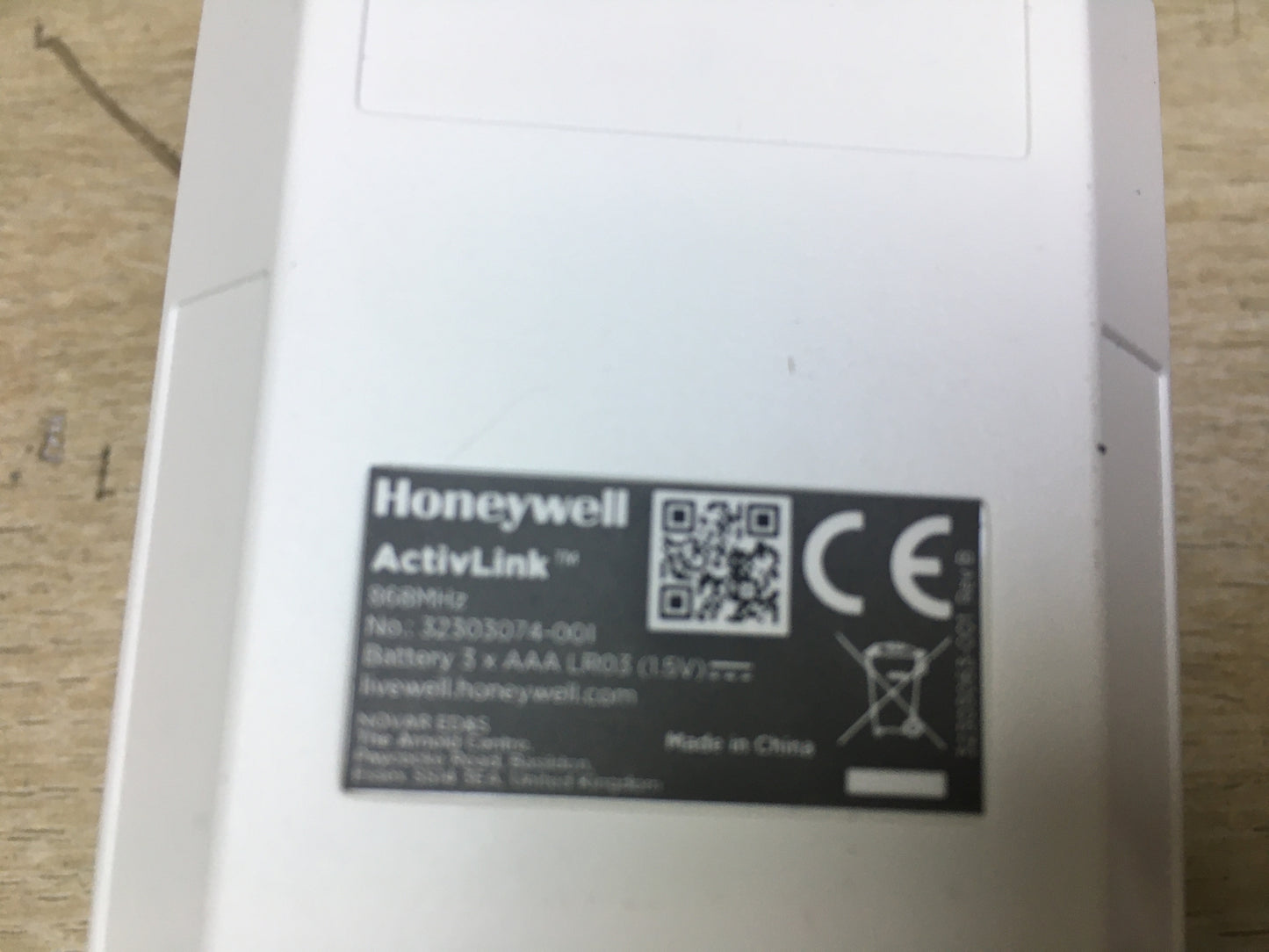 Honeywell Home Security Funk-Alarmanlagen Starter-Set HS330S, weiß,  I31398
