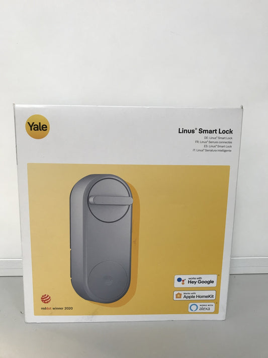 Yale 05/101200/SI Linus Smart Lock 05/101200/SI-Linus Türschloss, silber, I31309