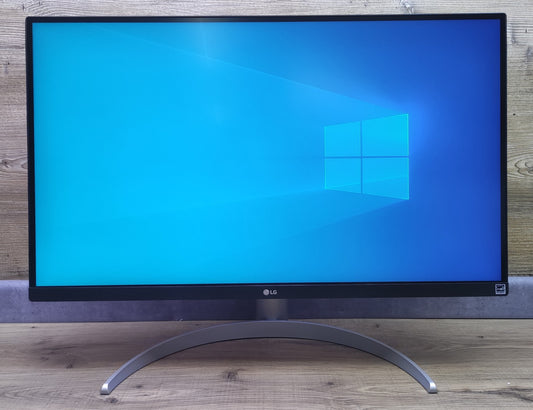 LG 27UP650P-W 4K Monitor 27" Ultra HD 3840x2160 IPS HDR HDMI DP AMD FreeSync 