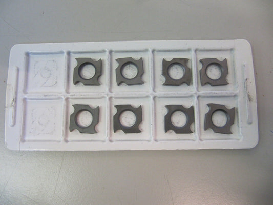 Vorschneider Wendeplatte 18x18x2,95mm T08MF 8 Stück, Y03601