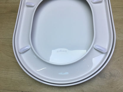 Ibergrif M41001 WC-Sitz, Toilettendeckel, weiß, I30940