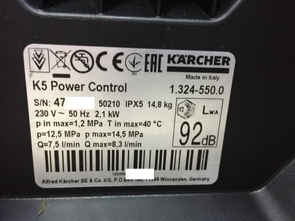 Kärcher Hochdruckreiniger K 5 Power Control (1.324-550.0), I33718