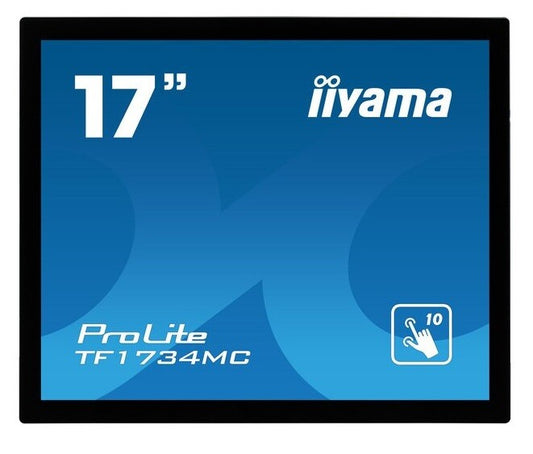 iiyama ProLite TF1734MC-B1X Touch Monitor 17" SXGA 1280x1024 TN VGA DVI USB