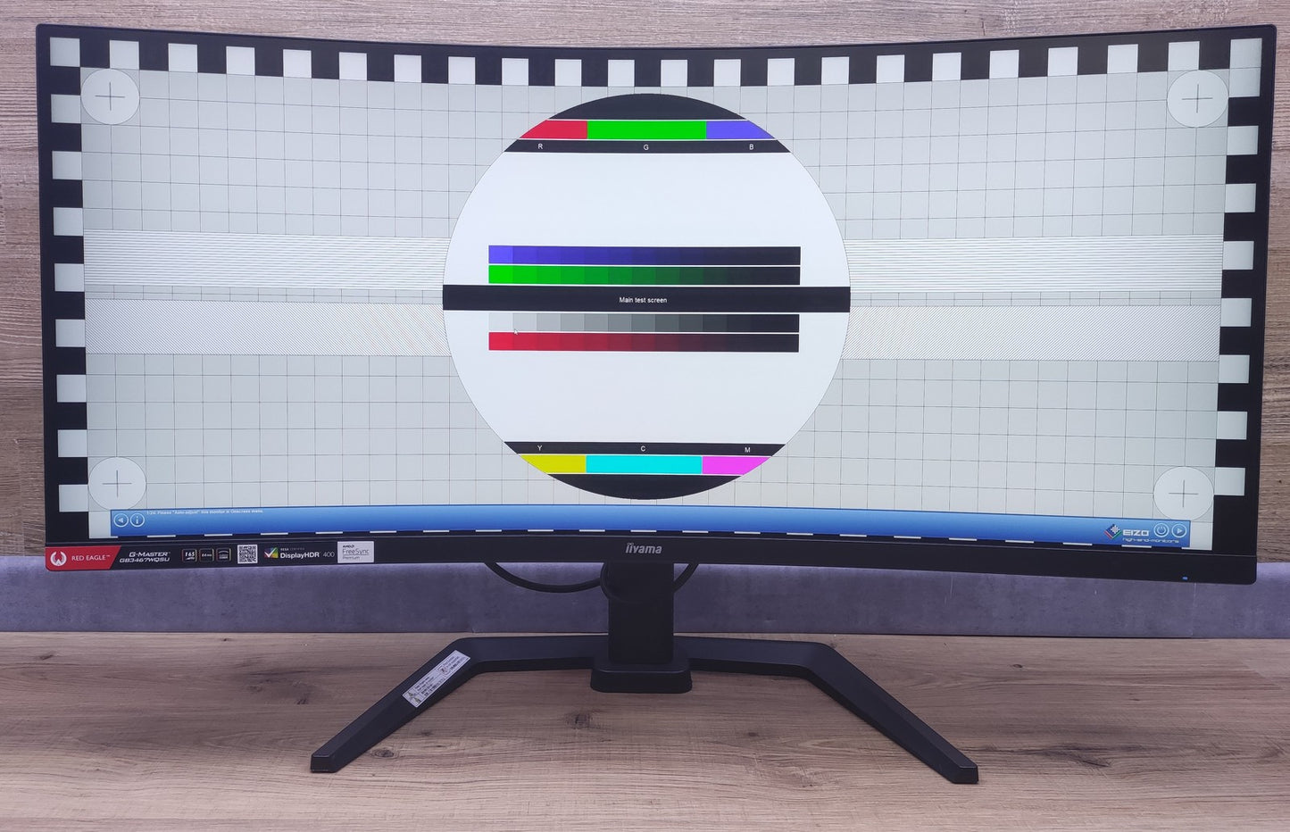 iiyama G-Master GB3467WQSU-B5 Red Eagle Gaming Monitor 34" 3440x1440 165Hz 0.4ms