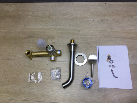 VALAZ GD001/21-AC washbasin faucet, round, single-lever mixer, I31108 