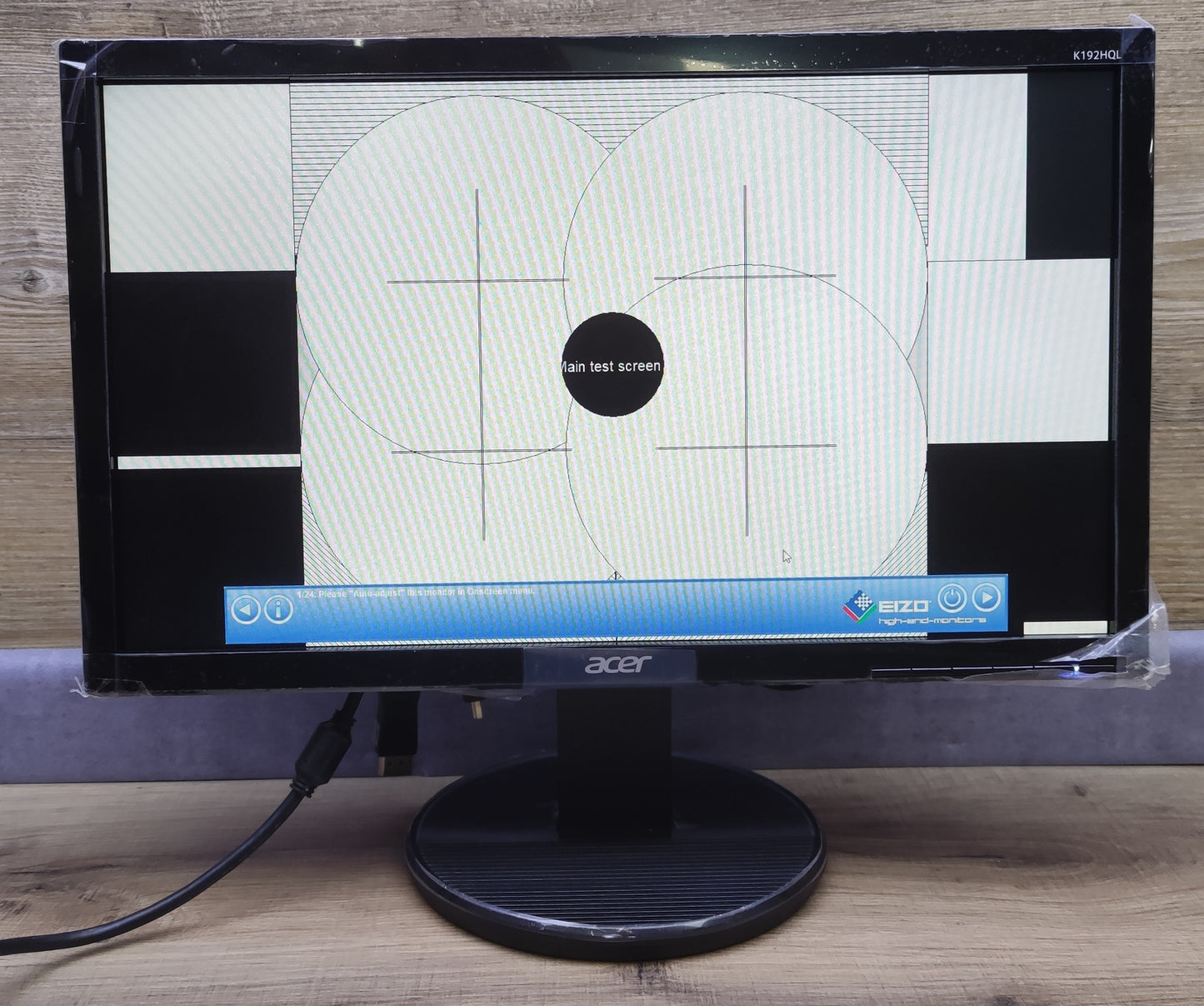 Acer K2 K192HQLb Monitor 18.5" 1366x768 TN Panel VGA 5ms (GtG) black 