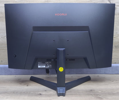Koorui 27E6QC Gaming Monitor 27" QHD 2560x1440 HDMI DP AMD FreeSync 144Hz 1800R 