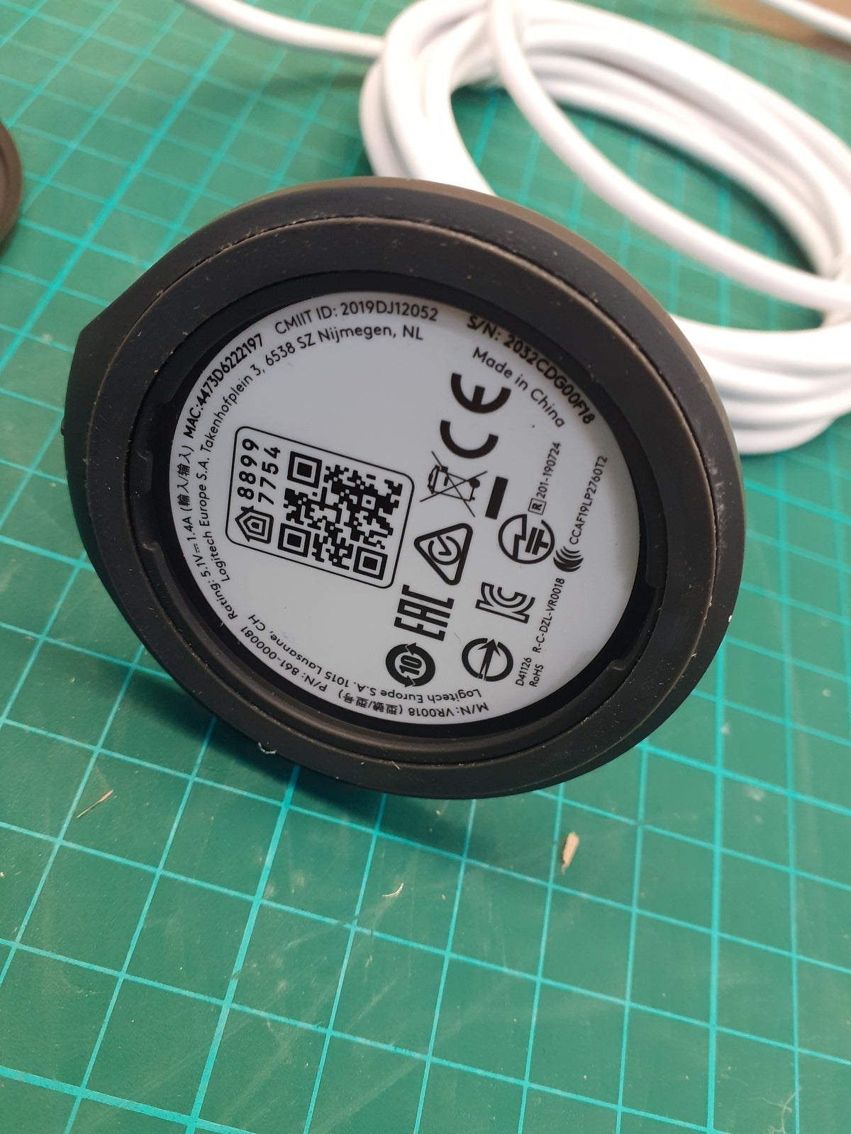 Logitech Circle View wetterfeste kabelgebundene Überwachungskamera, I05268