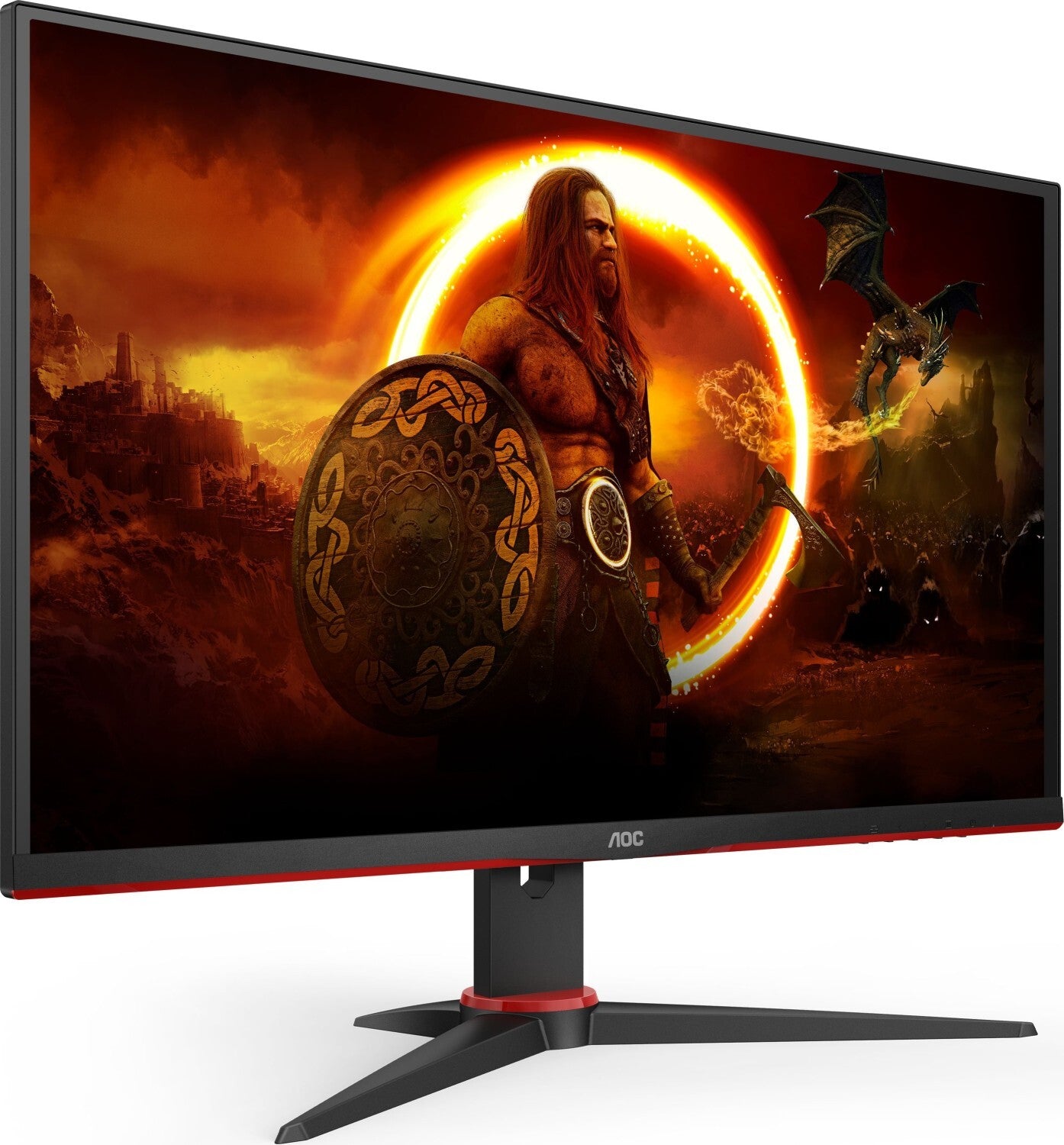 AOC 27G2SAE/BK Gaming Monitor 27" FHD 1920x1080 VGA HDMI DP AMD FreeSync 165Hz 