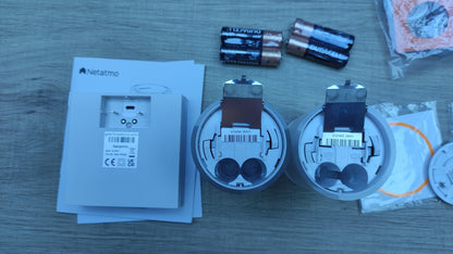 Netatmo Smart Wi-Fi Radiator Thermostats Starter Kit NVP, I32419